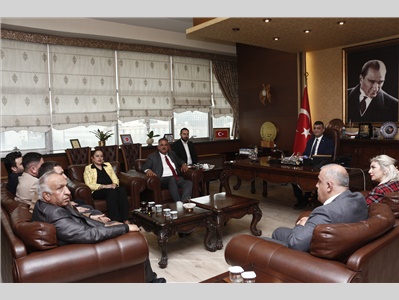 MERSİN TÜM EMLAKÇILAR MESLEK ESNAF ODASI'NDAN BAROMUZA ZİYARET
