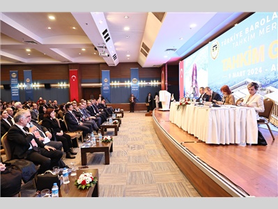 BARO BAŞKANIMIZ AV. GAZİ ÖZDEMİR, TBB TAHKİM GÜNÜ ETKİNLİĞİNE KATILDI