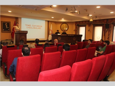 AVUKATLARIMIZA İLK YARDIM FARKINDALIK EĞİTİMİ VERİLDİ