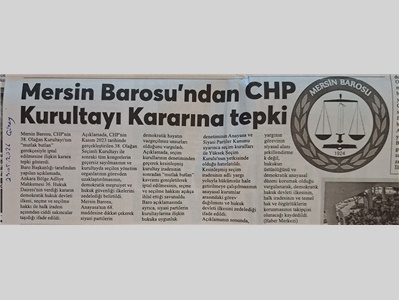 Mutlak Butlan kararı basın açıklaması
