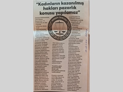 Nakafa hakkı basın açıklaması