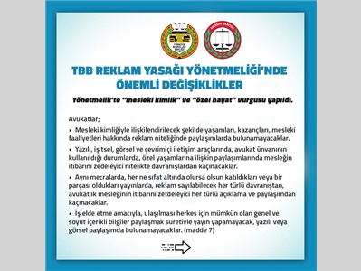 TBB REKLAM YÖNETMELİĞİ'NDE ÖNEMLİ DEĞİŞİKLİKLER YAPILDI