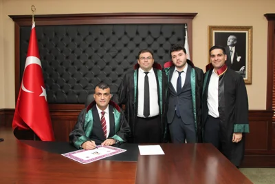 6 STAJYER AVUKATIMIZ DAHA SAVUNMA MESLEĞİNE İLK RESMİ ADIMI ATTI