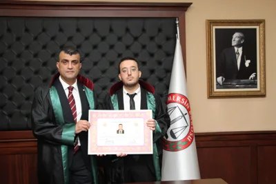 6 STAJYER AVUKATIMIZ DAHA SAVUNMA MESLEĞİNE İLK RESMİ ADIMI ATTI
