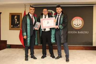 6 STAJYER AVUKATIMIZ DAHA SAVUNMA MESLEĞİNE İLK RESMİ ADIMI ATTI