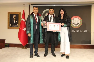 6 STAJYER AVUKATIMIZ DAHA SAVUNMA MESLEĞİNE İLK RESMİ ADIMI ATTI