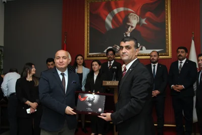 BARO BAŞKANIMIZ AV. GAZİ ÖZDEMİR MAZBATASINI ALDI