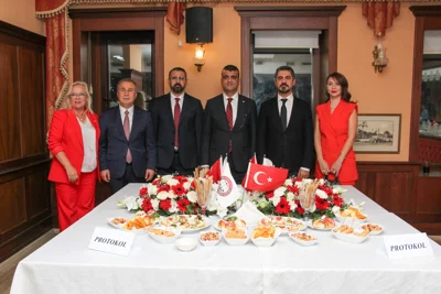 MERSİN BAROSU CUMHURİYET RESEPSİYONU DÜZENLEDİ