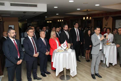 MERSİN BAROSU CUMHURİYET RESEPSİYONU DÜZENLEDİ